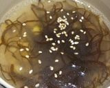 簡単！コーン入りもずくスープ♪作り方3写真