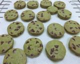抹茶チョコチップクッキー作り方7写真