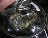 あさりのトマトクリームパスタ作り方3写真