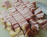 朝食向け！ほうれん草とトマトの炒め物作り方3写真
