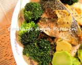 180kcal さっぱり鯵の柚子味噌蒸し作り方6写真