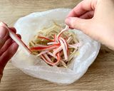 【ポリ袋で簡単】もやしカニカマピリ辛和え作り方7写真