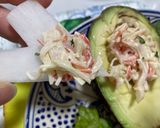 加熱工程不要5分！アボカドのハートサラダ作り方7写真