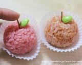 キャラ弁☆リンゴちゃん＊洋ナシちゃんも♪作り方4写真
