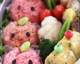 キャラ弁☆リンゴちゃん＊洋ナシちゃんも♪作り方6写真