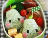 キャラ弁☆リンゴちゃん＊洋ナシちゃんも♪作り方7写真