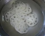 給食のレンコンチップス作り方3写真