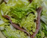 簡単！白菜とベーコンのコンソメ蒸し煮作り方4写真