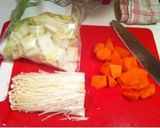 ポークピカタ＋残りもの野菜のトマト煮作り方1写真