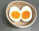 レンジで簡単＊ゆでたまご1個作り方4写真
