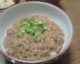挽肉と野菜のトロ～リ餡かけ丼♪作り方7写真