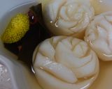 カブの即席漬け　薔薇風にカービング作り方10写真