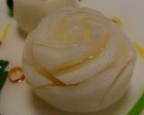 カブの即席漬け　薔薇風にカービング作り方14写真