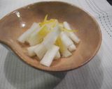 ゆず大根・甘酢味作り方4写真