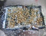 いわしの胡桃と青海苔のパン粉焼き作り方2写真