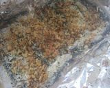 いわしの胡桃と青海苔のパン粉焼き作り方3写真