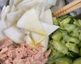 サラダかぶときゅうりの海苔和え♪作り方3写真