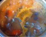 簡単！ピリ辛〜やわらかモツ味噌煮込み作り方4写真