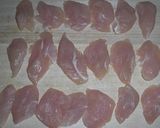鶏ささみのバジル焼き作り方2写真