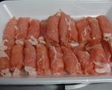 白菜とくるくる豚肉のクリーム煮作り方5写真