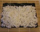節分に♪サーモンとクリームチーズ海苔巻き作り方3写真