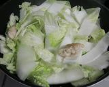 白菜とくるくる豚肉のクリーム煮作り方12写真