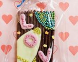 愛は宇宙を越えて♡デコポッキー作り方5写真