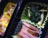 簡単ちぢみほうれん草としめじのバター醤油作り方6写真