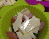 型抜きした後のチーズを使った一品作り方5写真