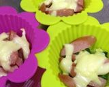 型抜きした後のチーズを使った一品作り方6写真