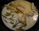 丸ごとねぎのとろ～り和風ミルク煮♪作り方3写真