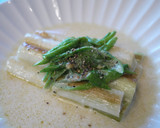 丸ごとねぎのとろ～り和風ミルク煮♪作り方4写真