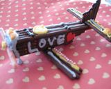 ポッキーで作る飛行機!作り方3写真