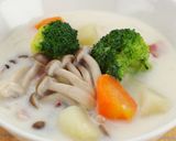 かんたん牛乳シチュー作り方9写真