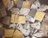 厚揚げ豚肉れんこん☆塩麹で炒めて♪作り方1写真