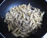 マカロニと挽き肉の炒め物作り方3写真