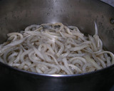 切干大根と肉じゃが？のきんぴら風作り方1写真