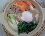 寒い日に！うちの鍋焼きうどん☆作り方9写真