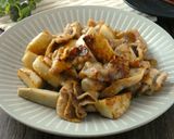 豚バラと里芋のみそ焼き作り方5写真