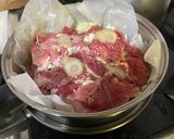 【減塩】豚と根菜のやわらかせいろ蒸し作り方5写真