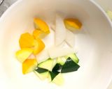 肉無豆腐さっぱり梅味噌レモン味野菜炒め作り方10写真