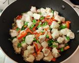 チキンのカレークリームソース❀トルコ料理作り方4写真