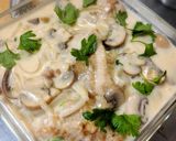 チキンフリカッセ（鶏のクリーム煮）作り方8写真