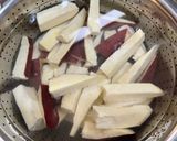 しっとり飴でコーティング＆ごま塩大学いも作り方3写真