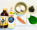 とろふわスクランブルエッグの明太マヨ丼作り方1写真