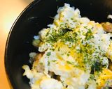 毎日の納豆●卵白の炒り玉子作り方1写真