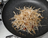 きのことごぼうのペペロンチーノ作り方5写真