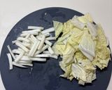 【簡単夕食】柔らか鶏胸肉と白菜の旨辛炒め作り方2写真