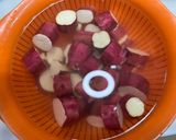 べっこう飴絡めて🍠はレンチンで本格大学芋作り方1写真