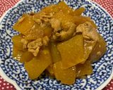 青パパイヤの簡単炒め煮（まるで大根）作り方4写真
